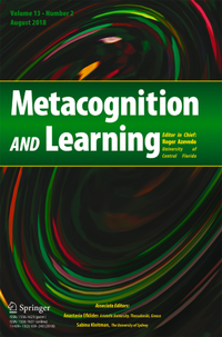 Abbildung von: Metacognition and Learning - Springer