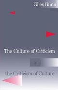 Cover: The Culture of Criticism and the Criticism of Culture - OUP eBook