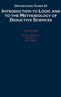 Cover: Introduction to Logic and to the Methodology of Deductive Sciences - Oxford University Press Inc