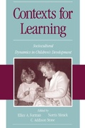Cover: Contexts for Learning - OUP eBook