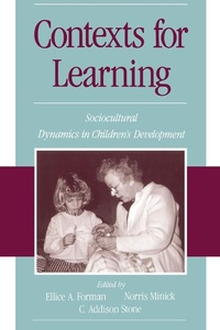Enlarge image Cover: Contexts for Learning - OUP eBook