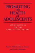 Cover: Promoting the Health of Adolescents - OUP eBook