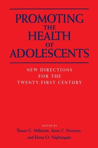 Enlarge image Cover: Promoting the Health of Adolescents - OUP eBook
