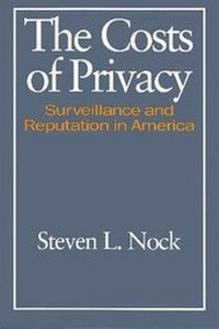 Enlarge image Cover: The Costs of Privacy - AldineTransaction
