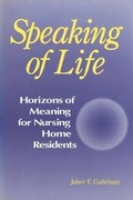 Cover: Speaking of Life - AldineTransaction