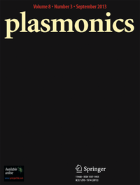 Enlarge image Cover: Plasmonics - Springer