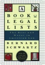 Cover: A Book of Legal Lists - Oxford University Press Inc