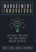 Cover: Management Innovators - Oxford University Press Inc
