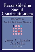Cover: Reconsidering Social Constructionism - AldineTransaction
