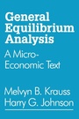 Cover: General Equilibrium Analysis - AldineTransaction