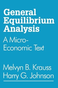 Enlarge image Cover: General Equilibrium Analysis - AldineTransaction