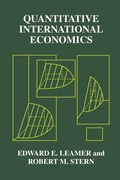 Cover: Quantitative International Economics - AldineTransaction