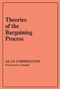 Cover: Theories of the Bargaining Process - AldineTransaction