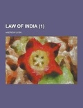 Cover: Law of India (1) - Theclassics.Us