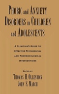 Cover: Phobic and Anxiety Disorders in Children and Adolescents - Oxford University Press