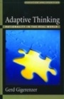 Cover: Adaptive Thinking - Oxford University Press