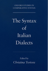 Enlarge image Cover: The Syntax of Italian Dialects - OUP USA