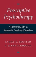 Cover: Prescriptive Psychotherapy - Oxford University Press Inc