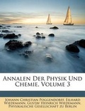 Cover: Annalen Der Physik Und Chemie. Neue Folge. Band. III. - Nabu Press
