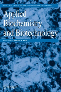 Abbildung von: Applied Biochemistry and Biotechnology - Springer
