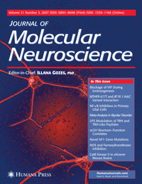 Abbildung von: Journal of Molecular Neuroscience - Springer