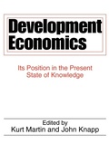 Cover: Development Economics - AldineTransaction