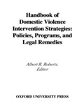 Cover: Handbook of Domestic Violence Intervention Strategies - OUP eBook