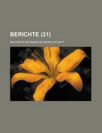 Enlarge image Cover: Berichte (21 ) - Rarebooksclub.com