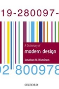 Cover: A Dictionary of Modern Design - Oxford University Press