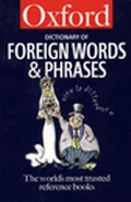 Cover: The Oxford Dictionary of Foreign Words and Phrases - Oxford Paperbacks