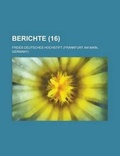 Cover: Berichte (16 ) - Rarebooksclub.com
