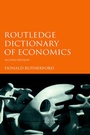Cover: Routledge Dictionary of Economics - Routledge