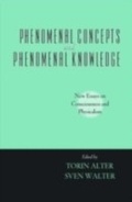 Cover: Phenomenal Concepts and Phenomenal Knowledge - OUP eBook