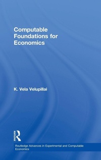 Enlarge image Cover: Computable Foundations for Economics - Routledge