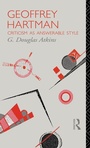 Cover: Geoffrey Hartman - Routledge