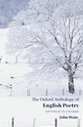 Cover: The Oxford Anthology of English Poetry: Spenser to Crabbe v.1 - Oxford Paperbacks