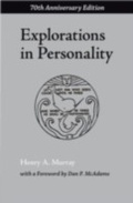 Cover: Explorations in Personality - OUP eBook