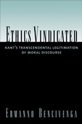 Cover: Ethics Vindicated - OUP eBook