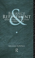 Cover: Balance and Refinement - Routledge