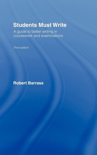 Enlarge image Cover: Students Must Write - Routledge