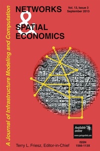 Abbildung von: Networks and Spatial Economics - Springer