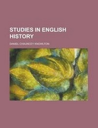 Enlarge image Cover: Studies in English History - Rarebooksclub.com