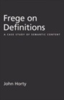 Cover: Frege on Definitions - OUP eBook