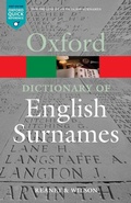 Cover: A Dictionary of English Surnames - Oxford University Press