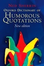 Cover: Oxford Dictionary of Humorous Quotations - Oxford University Press