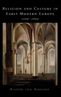 Cover: Religion and Culture in Early Modern Europe, 1500-1800 - Oxford University Press Inc