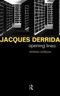 Cover: Jacques Derrida - Routledge