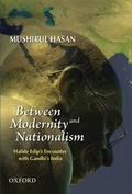 Cover: Between Modernity and Nationalism - OUP India