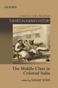 Cover: The Middle Class in Colonial India - OUP India