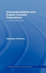 Cover: Grammaticalization and English Complex Prepositions - Routledge